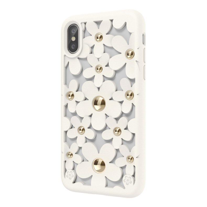 Купить Чехол SwitchEasy Fleur белый для iPhone X/XS по лучшей цене в Украине 🔔 ,  наш интернет - магазин гарантирует качество и быструю доставку вашего заказа 🚀