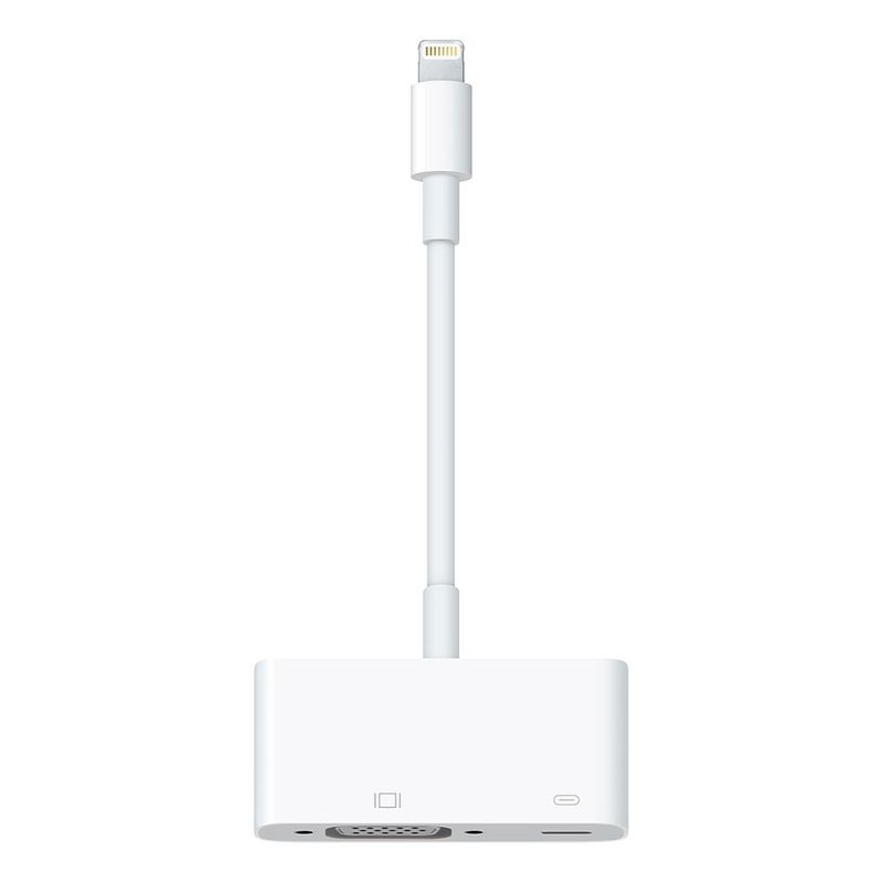 Купить Адаптер (переходник) Apple Lightning to VGA Adapter (MD825) для iPhone | iPad (Витринный образец) по лучшей цене в Украине 🔔 ,  наш интернет - магазин гарантирует качество и быструю доставку вашего заказа 🚀