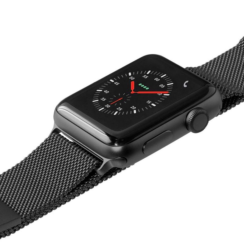 Купити Металевий ремінець Laut Steel Loop Black для Apple Watch 40mm | 38mm SE | 6 | 5 | 4 | 3 | 2 | 1 за найкращою ціною в Україні 🔔, наш інтернет - магазин гарантує якість і швидку доставку вашого замовлення 🚀