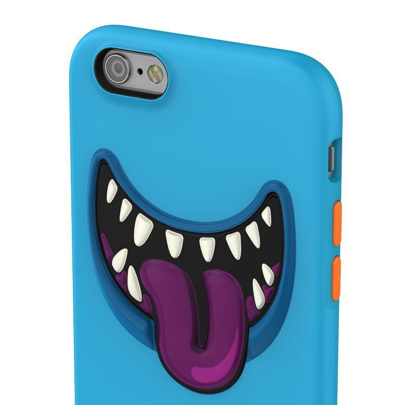Купити 3D чохол з малюнком SwitchEasy Monster синій для iPhone 6/6S за найкращою ціною в Україні 🔔, наш інтернет - магазин гарантує якість і швидку доставку вашого замовлення 🚀