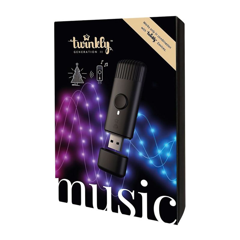 Купити Музичний контролер для гірлянди Twinkly Music USB Dongle Gen II за найкращою ціною в Україні 🔔, наш інтернет - магазин гарантує якість і швидку доставку вашого замовлення 🚀