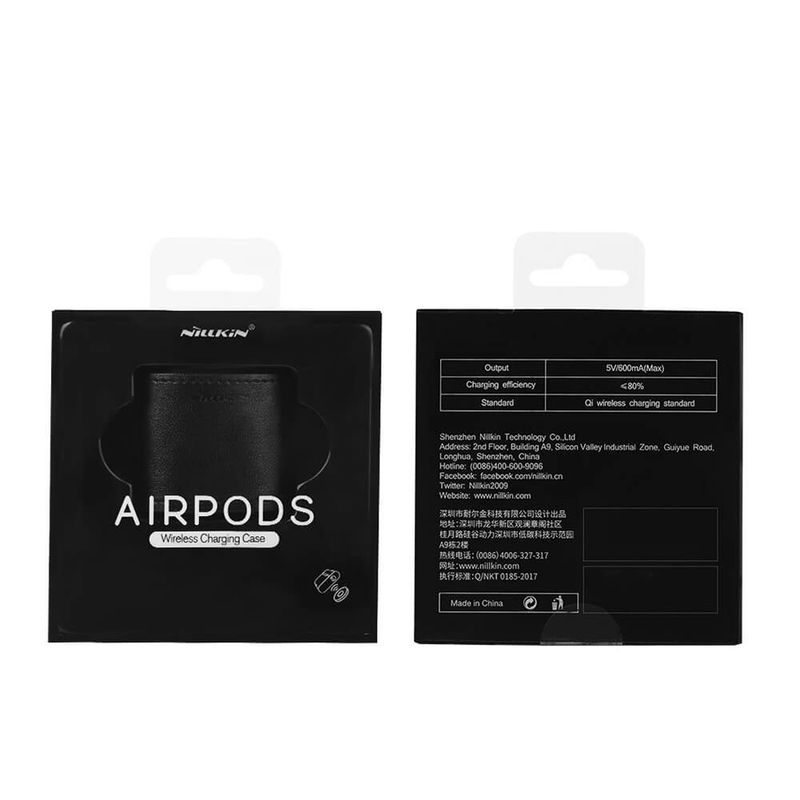 Купити Бездротовий зарядний кейс Nillkin Mate Black для Apple AirPods за найкращою ціною в Україні 🔔, наш інтернет - магазин гарантує якість і швидку доставку вашого замовлення 🚀
