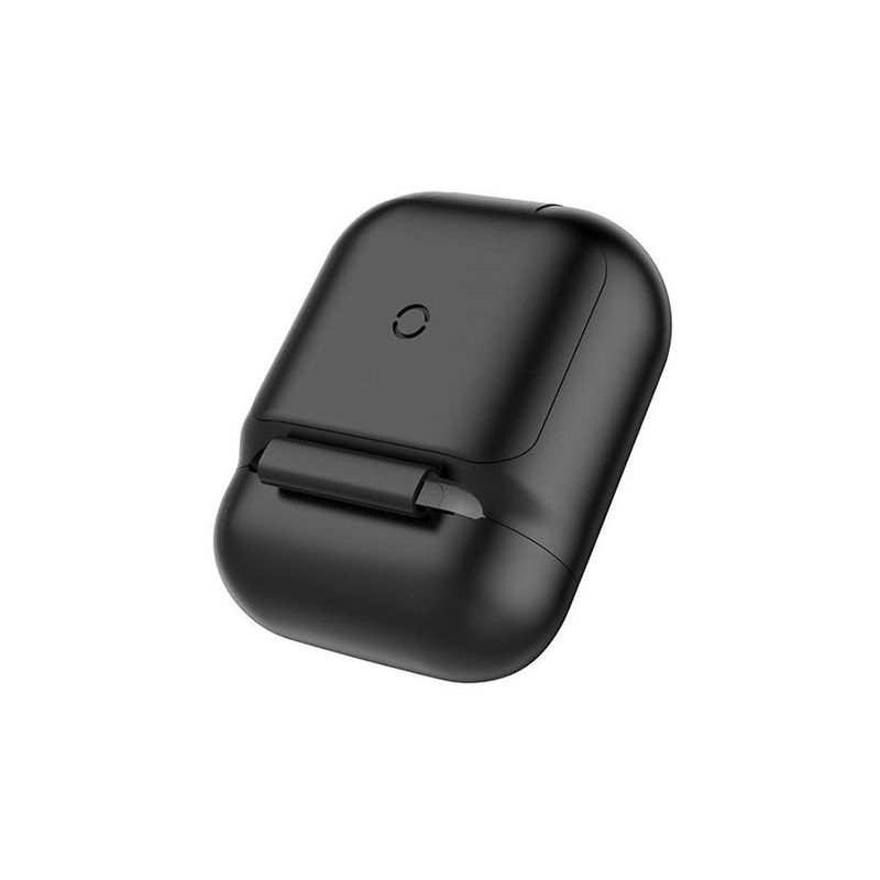 Купити Бездротовий зарядний чохол Baseus Wireless Charger Black для AirPods за найкращою ціною в Україні 🔔, наш інтернет - магазин гарантує якість і швидку доставку вашого замовлення 🚀