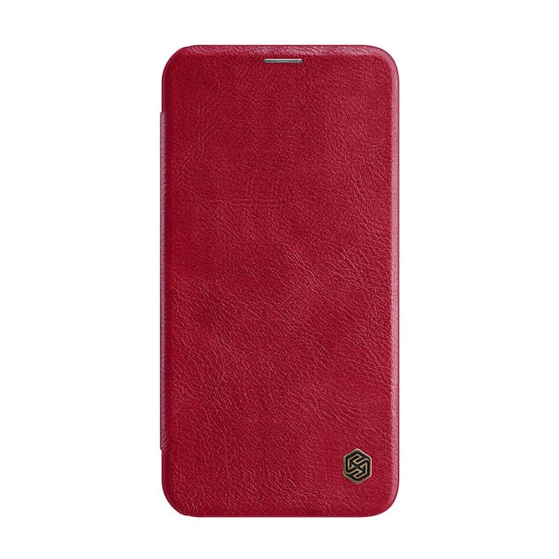 Купити Шкіряний чохол-книжка Nillkin Qin Leather Case Red для iPhone 12 | 12 Pro за найкращою ціною в Україні 🔔, наш інтернет - магазин гарантує якість і швидку доставку вашого замовлення 🚀