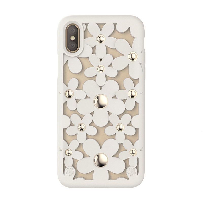 Купити Чохол SwitchEasy Fleur білий для iPhone X/XS за найкращою ціною в Україні 🔔, наш інтернет - магазин гарантує якість і швидку доставку вашого замовлення 🚀
