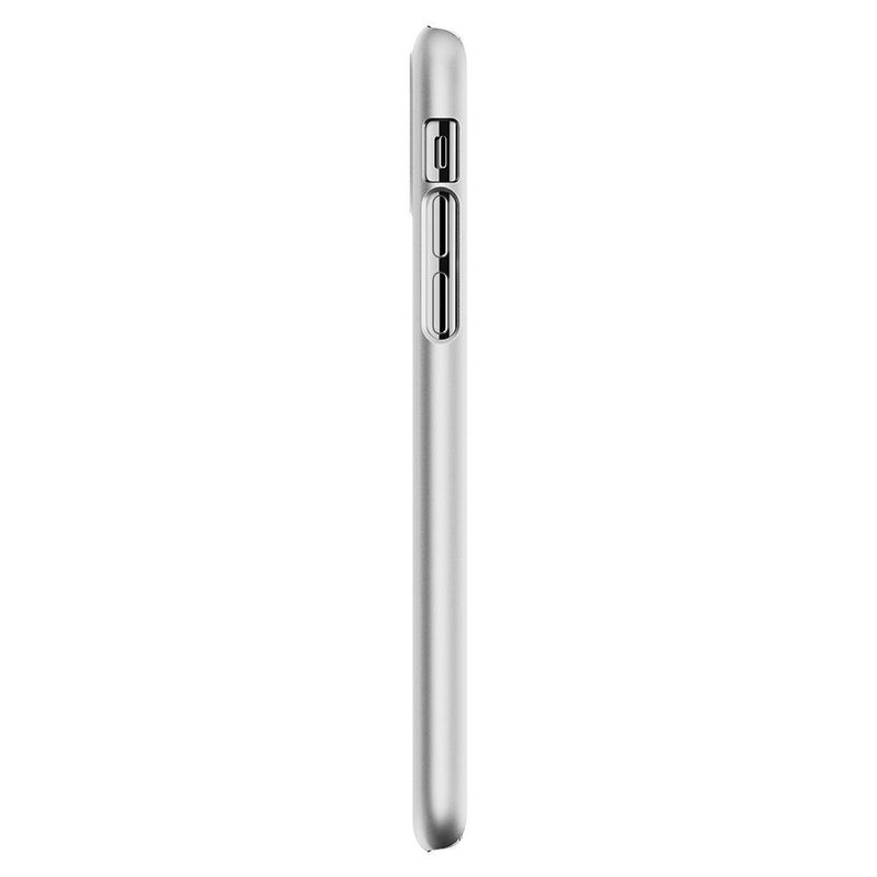 Купити Чохол Spigen Thin Fit Silver Satin для iPhone X | XS за найкращою ціною в Україні 🔔, наш інтернет - магазин гарантує якість і швидку доставку вашого замовлення 🚀