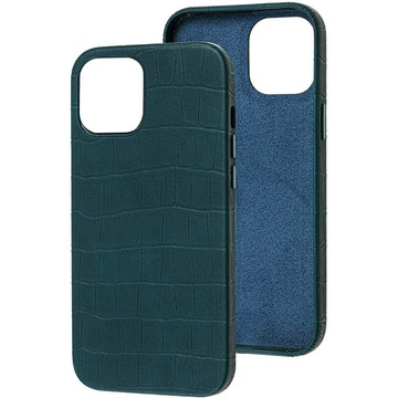 Кожаный чехол Croco Leather для Apple iPhone 13 (6.1")
