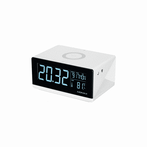 Купити Настольные часы с беспроводной зарядкой Momax Q.Clock Digital Clock Wireless Charger за найкращою ціною в Україні 🔔, наш інтернет - магазин гарантує якість і швидку доставку вашого замовлення 🚀