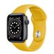 Ремешок iLoungeMax Sport Band 45mm | 44mm | 42mm Pollen для Apple Watch SE | 7 | 6 | 5 | 4 | 3 | 2 | 1 OEM