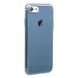 Полупрозрачный чехол Baseus Simple синий для iPhone 8/7/SE 2020