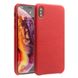 Кожаный чехол Qialino Leather Back Case Red для iPhone XS Max