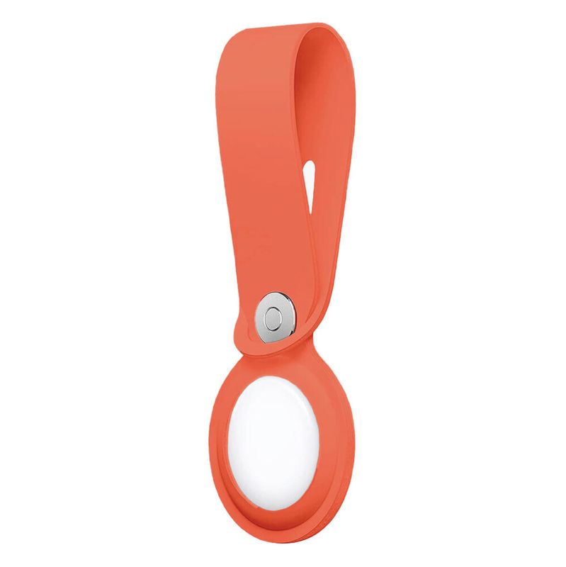 Брелок-петля iLoungeMax Silicone Loop Electric Orange для AirTag OEM