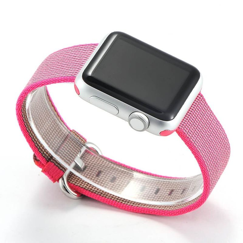 Купить Нейлоновый ремешок COTEetCI W11 розовый для Apple Watch 38/40 мм по лучшей цене в Украине 🔔 ,  наш интернет - магазин гарантирует качество и быструю доставку вашего заказа 🚀