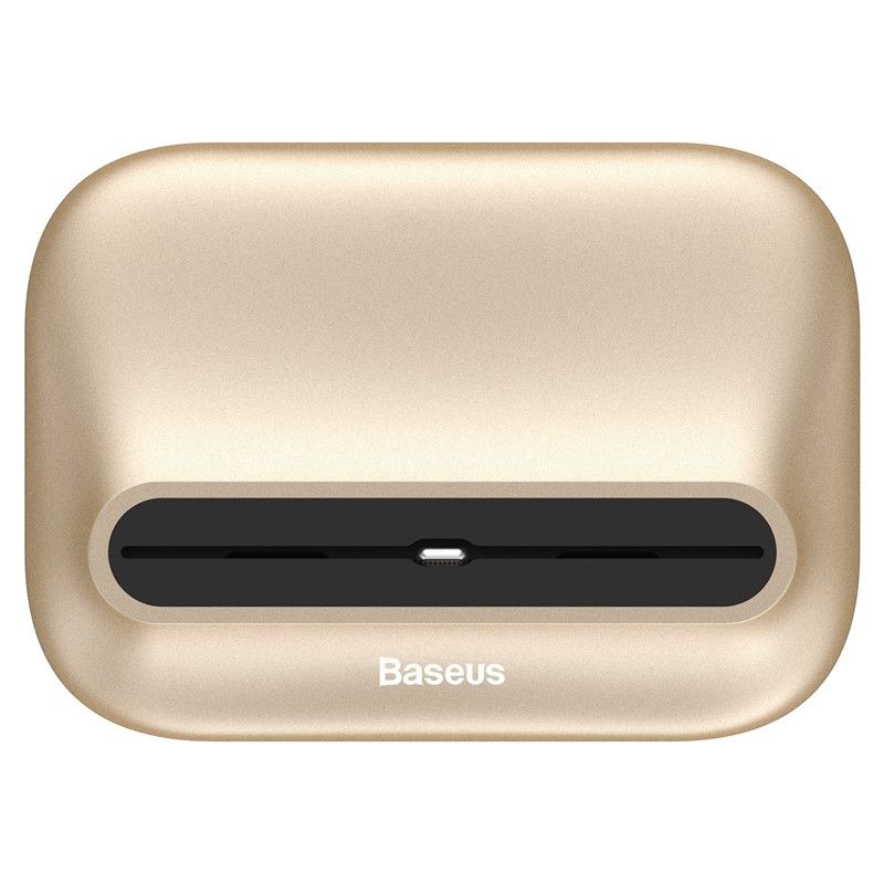Купити Док-станція Baseus Little Volcano Gold для iPhone за найкращою ціною в Україні 🔔, наш інтернет - магазин гарантує якість і швидку доставку вашого замовлення 🚀