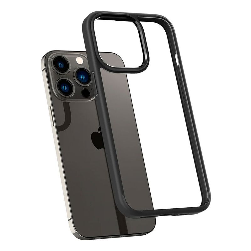 Защитный чехол Spigen Ultra Hybrid Matte Black для iPhone 13 Pro