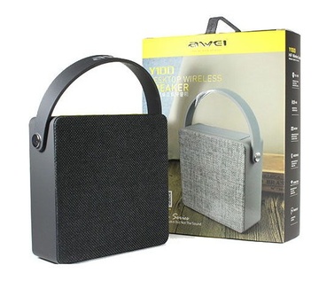 Купить Портативная акустика Awei Y100 Bluetooth Speaker Grey по лучшей цене в Украине 🔔 ,  наш интернет - магазин гарантирует качество и быструю доставку вашего заказа 🚀