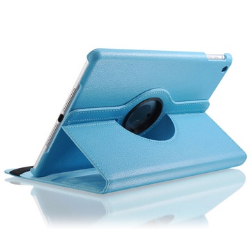 Купить Голубой кожаный чехол oneLounge Magnetic 360 для iPad Air | 9.7" (2017 | 2018) по лучшей цене в Украине 🔔 ,  наш интернет - магазин гарантирует качество и быструю доставку вашего заказа 🚀