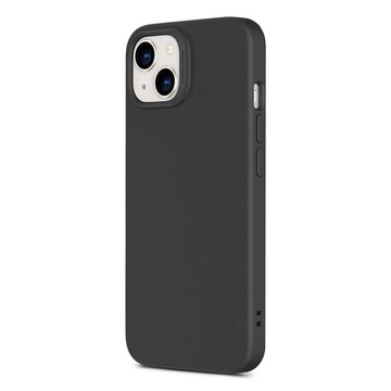 Черный силиконовый чехол MagSafe ESR Cloud Soft Series Liquid Silicone Case Cover with HaloLock Black для iPhone 13