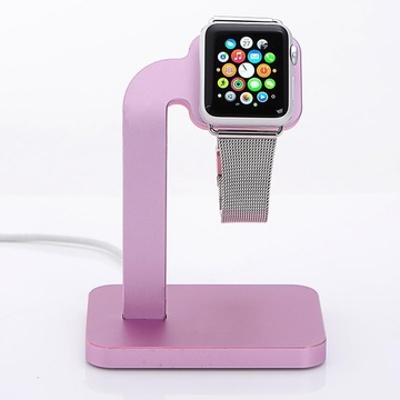 Купить Док-станция Coteetci Base4 розовая для Apple Watch по лучшей цене в Украине 🔔 ,  наш интернет - магазин гарантирует качество и быструю доставку вашего заказа 🚀