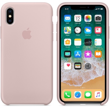 Купить Силиконовый чехол Apple Silicone Case Pink Sand (MQT62) для iPhone X (Витринный образец) по лучшей цене в Украине 🔔 ,  наш интернет - магазин гарантирует качество и быструю доставку вашего заказа 🚀