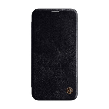 Купить Кожаный чехол-книжка Nillkin Qin Leather Case Black для iPhone 12 Pro Max по лучшей цене в Украине 🔔 ,  наш интернет - магазин гарантирует качество и быструю доставку вашего заказа 🚀