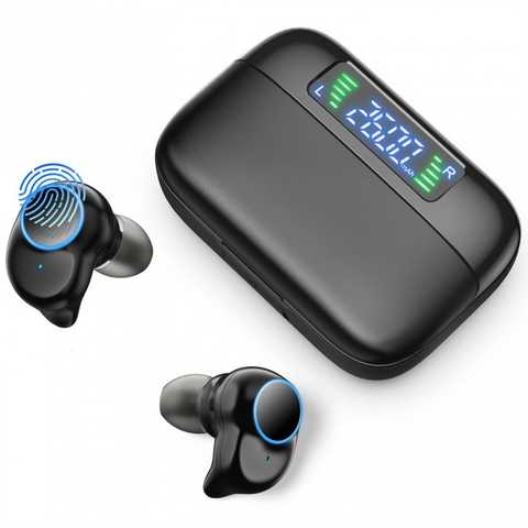 Bluetooth Onikuma T3 Plus TWS Black Bluetooth