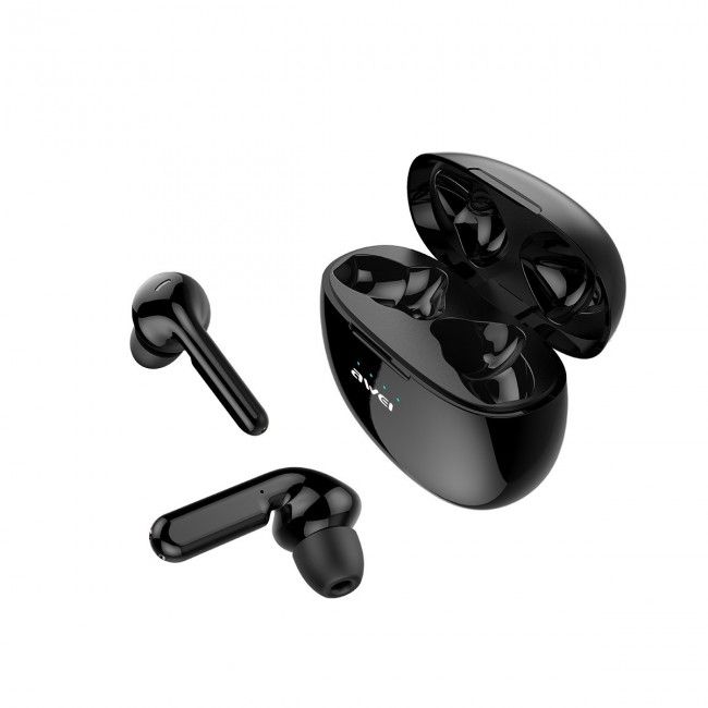 Купити Бездротові Bluetooth-навушники Awei T15 TWS Black за найкращою ціною в Україні 🔔, наш інтернет - магазин гарантує якість і швидку доставку вашого замовлення 🚀