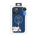 Чохол з підтримкою MagSafe Switcheasy MagSkin синій для iPhone 12 mini