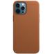 Купить Кожаный чехол Leather Case (AAA) without Logo для Apple iPhone 12 Pro / 12 (6.1") по лучшей цене в Украине 🔔 ,  наш интернет - магазин гарантирует качество и быструю доставку вашего заказа 🚀