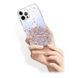 Силіконовий чохол із блискітками iLoungeMax Glitter Silicone Case Blue для iPhone 13