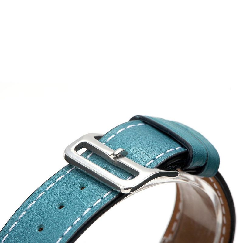 Купить Ремешок для Apple Watch 42/44 мм - Coteetci W10 Hermes голубой по лучшей цене в Украине 🔔 ,  наш интернет - магазин гарантирует качество и быструю доставку вашего заказа 🚀