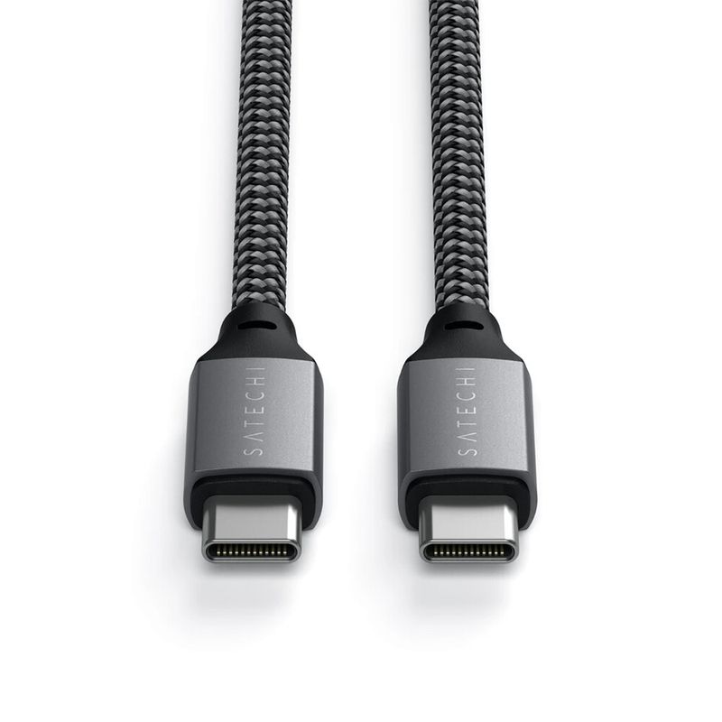 Купити Нейлоновий кабель Satechi USB-C to USB-C Charging Cable 100W 2m за найкращою ціною в Україні 🔔, наш інтернет - магазин гарантує якість і швидку доставку вашого замовлення 🚀