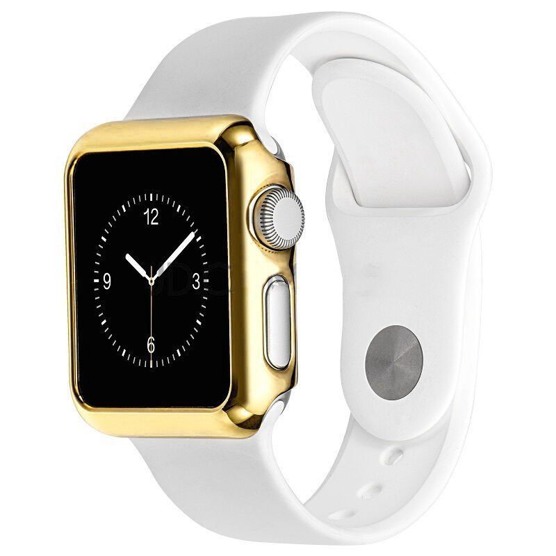 Купити Пластиковий чохол Coteetci золотий для Apple Watch 42мм (Серії 1-3) за найкращою ціною в Україні 🔔, наш інтернет - магазин гарантує якість і швидку доставку вашого замовлення 🚀