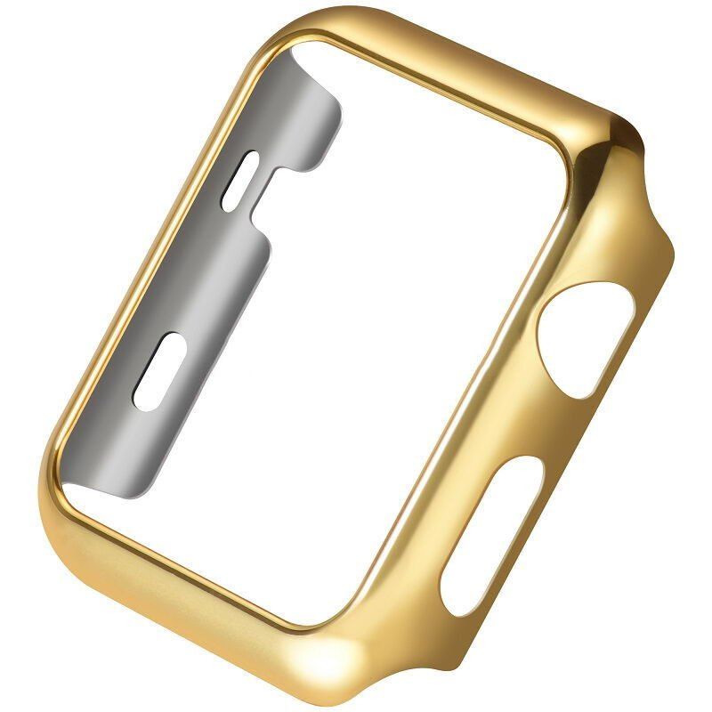 Купити Пластиковий чохол Coteetci золотий для Apple Watch 42мм (Серії 1-3) за найкращою ціною в Україні 🔔, наш інтернет - магазин гарантує якість і швидку доставку вашого замовлення 🚀