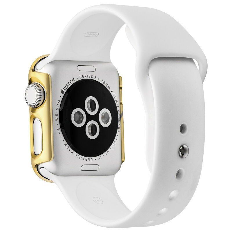 Купить Пластиковый чехол Coteetci золотой для Apple Watch 42мм (Серии 1-3) по лучшей цене в Украине 🔔 ,  наш интернет - магазин гарантирует качество и быструю доставку вашего заказа 🚀