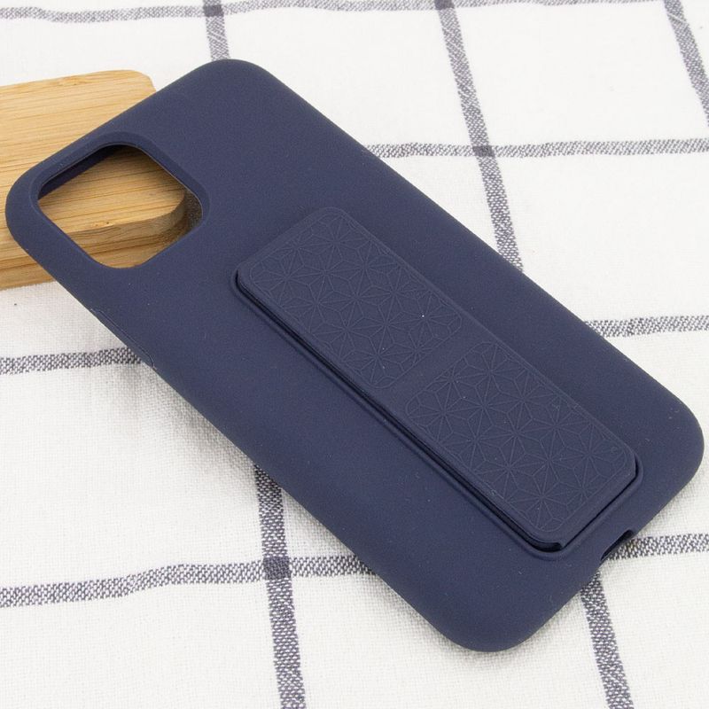 Купити Чохол Silicone Case Hand Holder для Apple iPhone 11 Pro (5.8") за найкращою ціною в Україні 🔔, наш інтернет - магазин гарантує якість і швидку доставку вашого замовлення 🚀