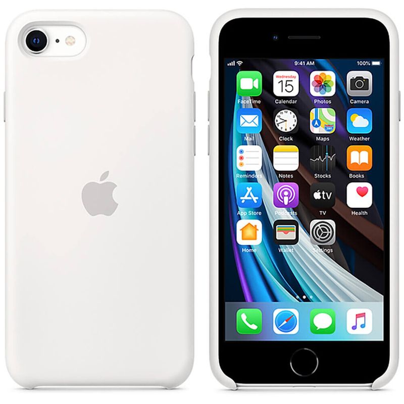 Купити Силіконовий чохол oneLounge Silicone Case White для iPhone SE 2020 | 8 | 7 OEM (MXYJ2) за найкращою ціною в Україні 🔔, наш інтернет - магазин гарантує якість і швидку доставку вашого замовлення 🚀