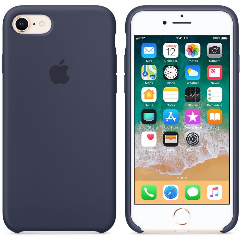 Купить Силиконовый чехол iLoungeMax Silicone Case Midnight Blue для iPhone 7 | 8 | SE 2020 OEM (MQGM2) по лучшей цене в Украине 🔔 ,  наш интернет - магазин гарантирует качество и быструю доставку вашего заказа 🚀