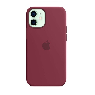 Купить Силиконовый чехол Apple Silicone Case MagSafe Plum (MHKQ3) для iPhone 12 mini по лучшей цене в Украине 🔔 ,  наш интернет - магазин гарантирует качество и быструю доставку вашего заказа 🚀