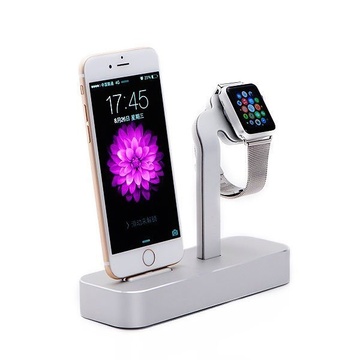 Купити Док-станція COTEetCI Base5 срібляста для iPhone, Apple Watch за найкращою ціною в Україні 🔔, наш інтернет - магазин гарантує якість і швидку доставку вашого замовлення 🚀