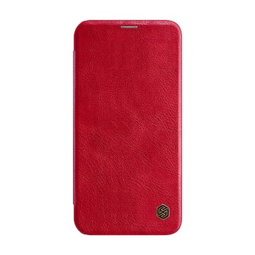 Купить Кожаный чехол-книжка Nillkin Qin Leather Case Red для iPhone 12 Pro Max по лучшей цене в Украине 🔔 ,  наш интернет - магазин гарантирует качество и быструю доставку вашего заказа 🚀