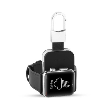 Купить Портативный внешний аккумулятор с карабином oneLounge Portable Charger 400mAh для Apple Watch 1 | 2 | 3 по лучшей цене в Украине 🔔 ,  наш интернет - магазин гарантирует качество и быструю доставку вашего заказа 🚀