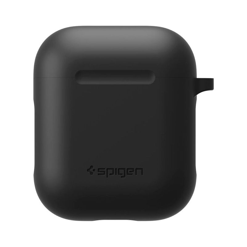 Купити Силиконовый чехол с карабином Spigen Silicone Case Black для Apple AirPods за найкращою ціною в Україні 🔔, наш інтернет - магазин гарантує якість і швидку доставку вашого замовлення 🚀