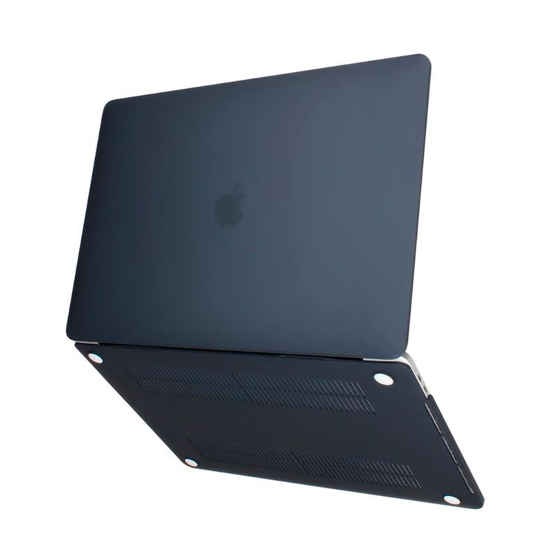 Купить Пластиковый чехол oneLounge Soft Touch Black для MacBook Air 13" (M1 | 2020 | 2019 | 2018) по лучшей цене в Украине 🔔 ,  наш интернет - магазин гарантирует качество и быструю доставку вашего заказа 🚀