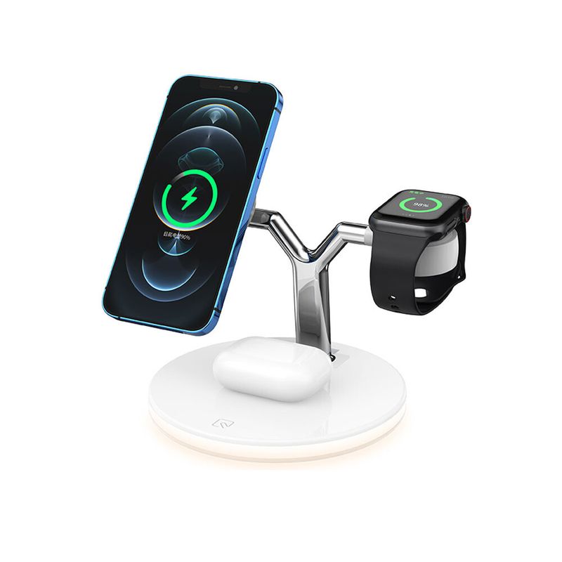 Купити Бездротова зарядка oneLounge для Apple Watch | AirPods | iPhone White за найкращою ціною в Україні 🔔, наш інтернет - магазин гарантує якість і швидку доставку вашого замовлення 🚀