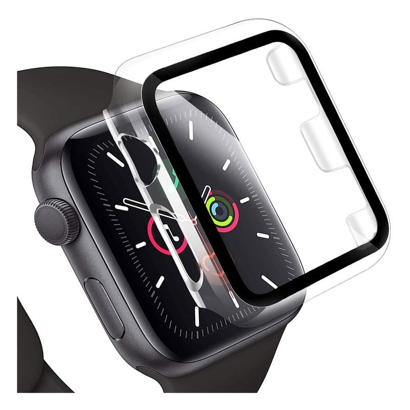 Купить Прозрачный чехол с защитным стеклом iLoungeMax Clear Premium Case PC+Glass для Apple Watch 40mm по лучшей цене в Украине 🔔 ,  наш интернет - магазин гарантирует качество и быструю доставку вашего заказа 🚀