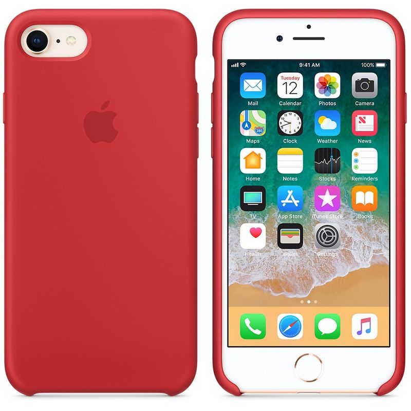 Купить Силиконовый чехол iLoungeMax Silicone Case (PRODUCT) RED для iPhone 7 | 8 | SE 2020 OEM (MQGP2) по лучшей цене в Украине 🔔 ,  наш интернет - магазин гарантирует качество и быструю доставку вашего заказа 🚀
