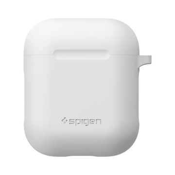 Купити Силиконовый чехол с карабином Spigen Silicone Case White для Apple AirPods за найкращою ціною в Україні 🔔, наш інтернет - магазин гарантує якість і швидку доставку вашого замовлення 🚀