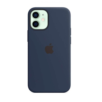 Купить Силиконовый чехол Apple Silicone Case MagSafe Deep Navy (MHKU3) для iPhone 12 mini по лучшей цене в Украине 🔔 ,  наш интернет - магазин гарантирует качество и быструю доставку вашего заказа 🚀