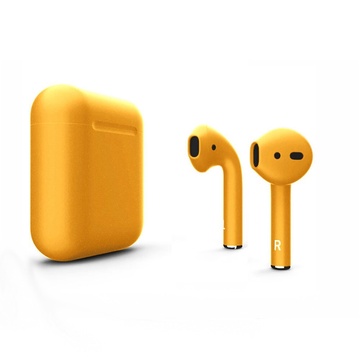 Купити Бездротові навушники Apple AirPods 2 з бездротовою зарядкою Russet Orange (MRXJ2) за найкращою ціною в Україні 🔔, наш інтернет - магазин гарантує якість і швидку доставку вашого замовлення 🚀